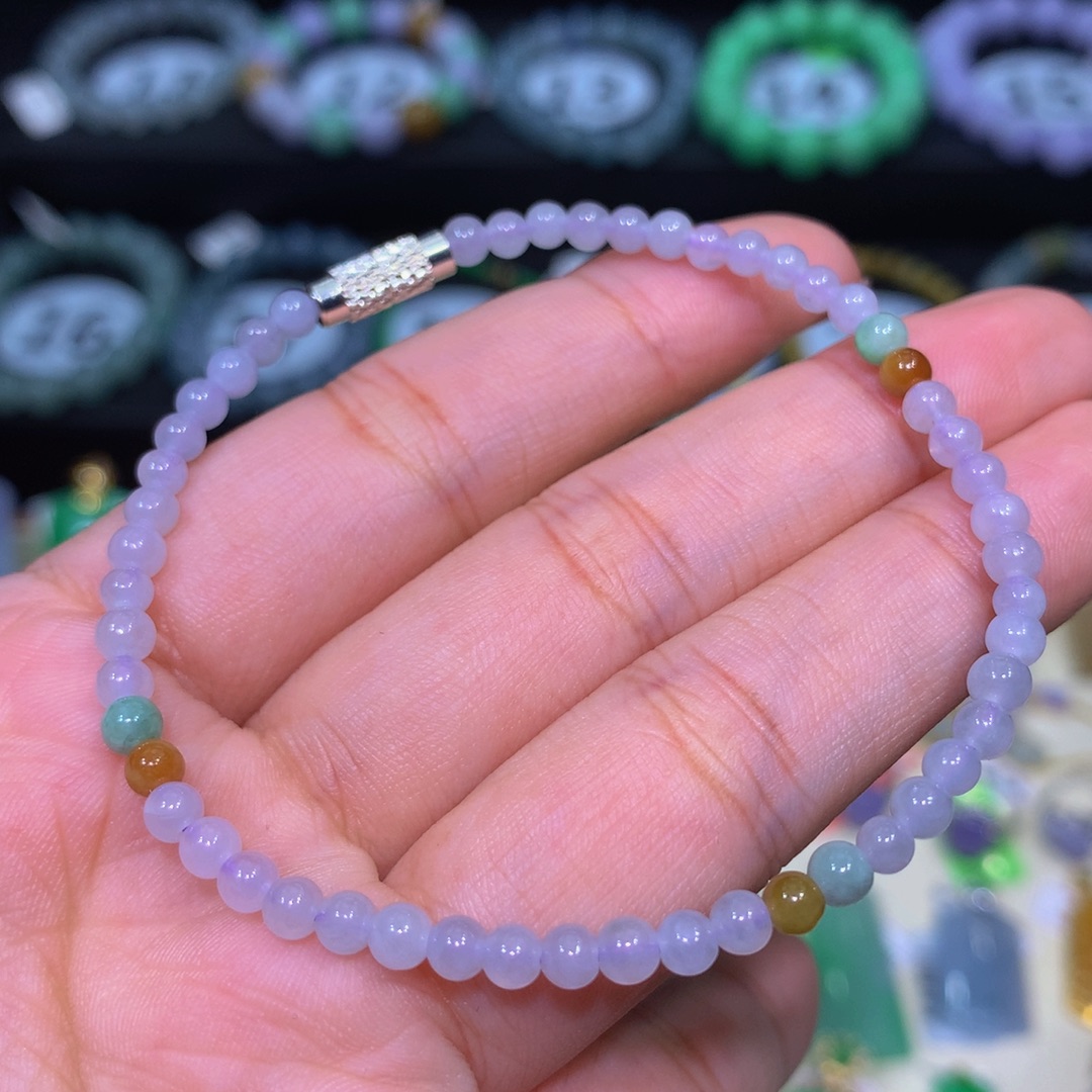 翡翠未镶嵌手链翡翠