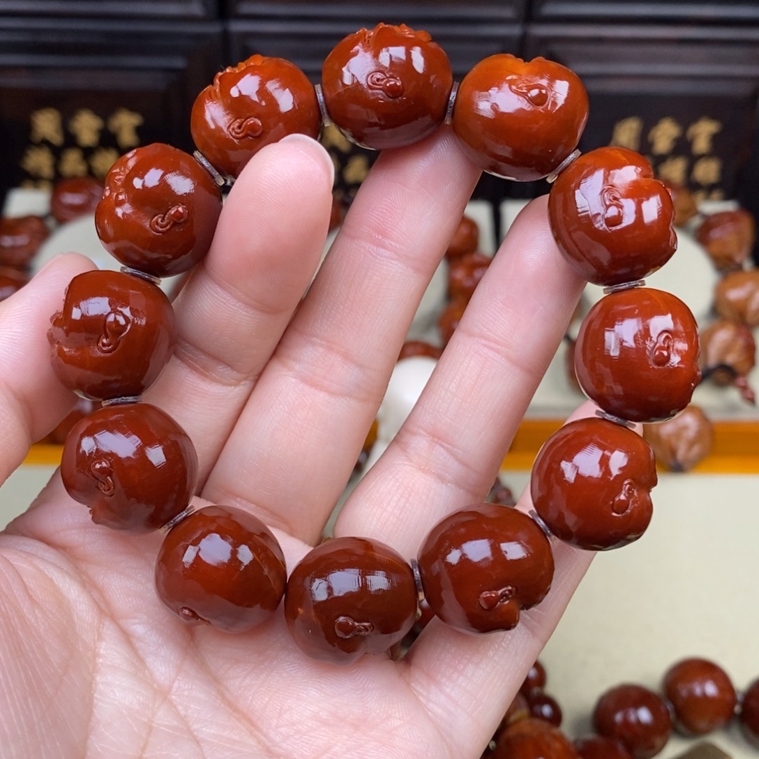 戒***壹橄榄核吊坠人生百态