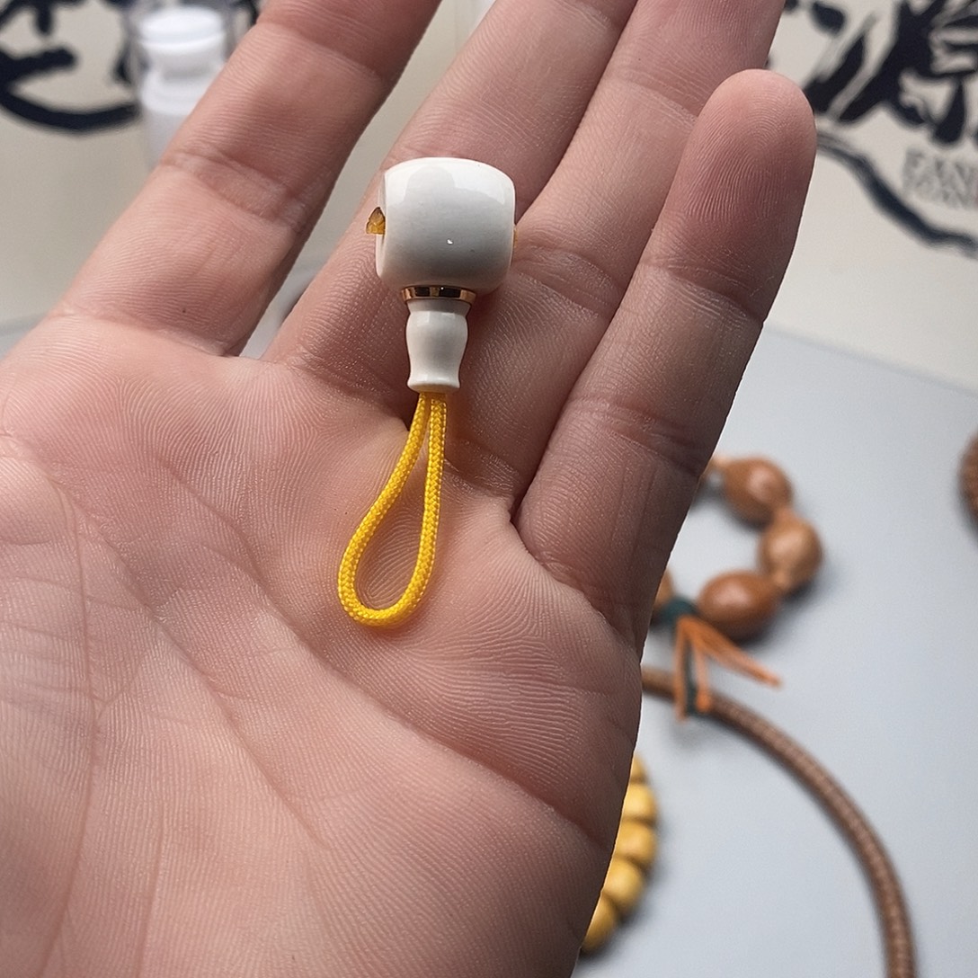 猴头核桃吊坠三通