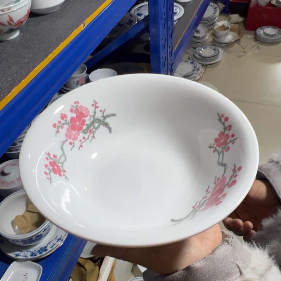 醴陵瓷直播供货基地20厘米大碗