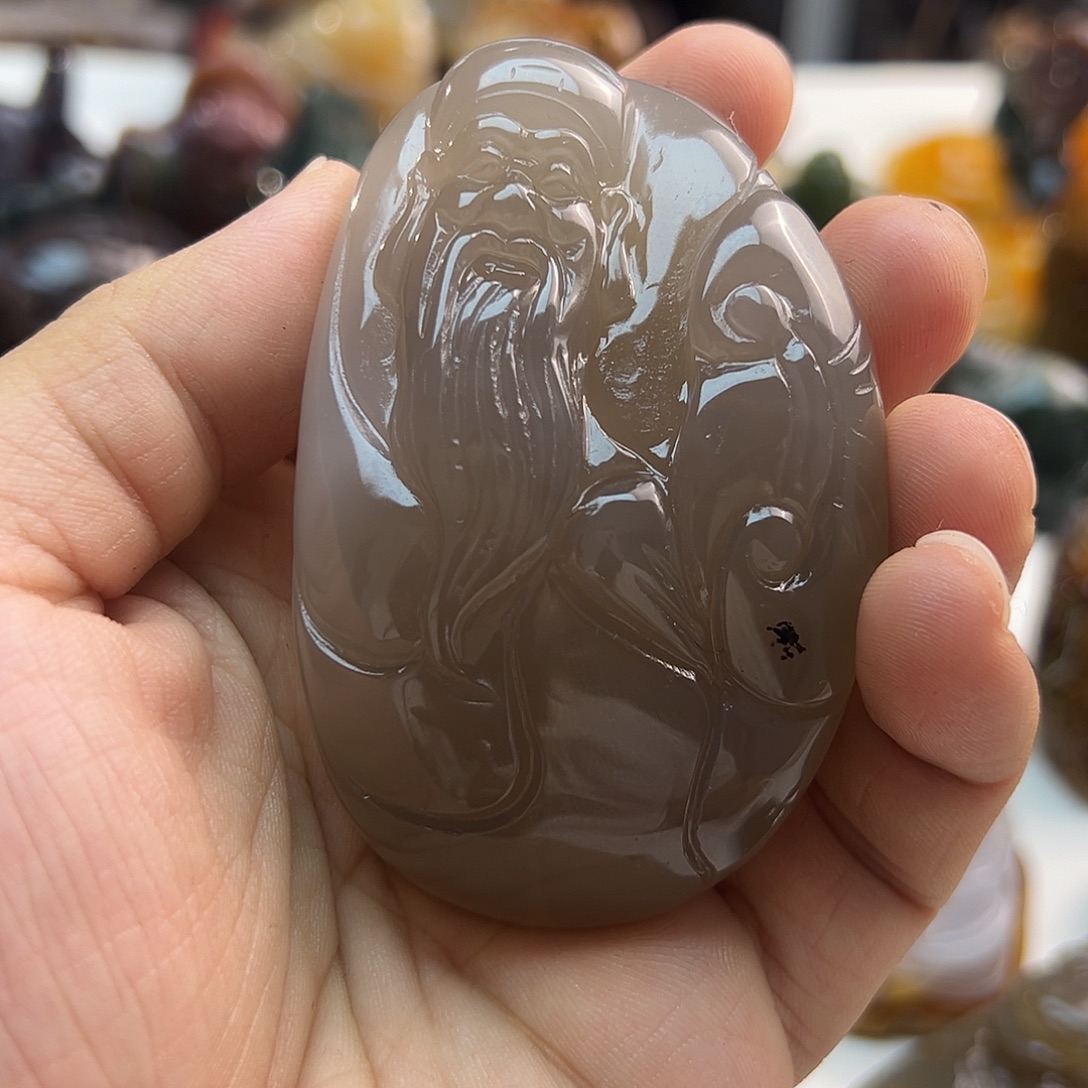 玛瑙/玉髓未镶嵌颈饰