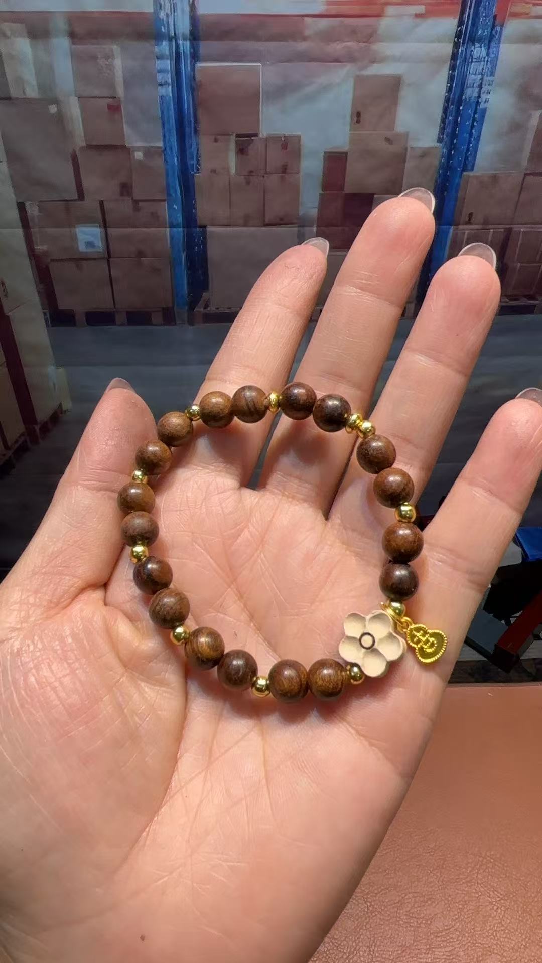 木质单圈手串无礼盒