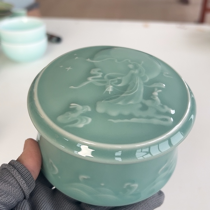 小米茶器龙泉青瓷