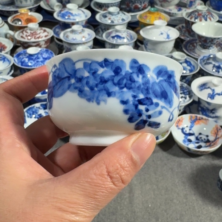 景德镇手工手绘杯