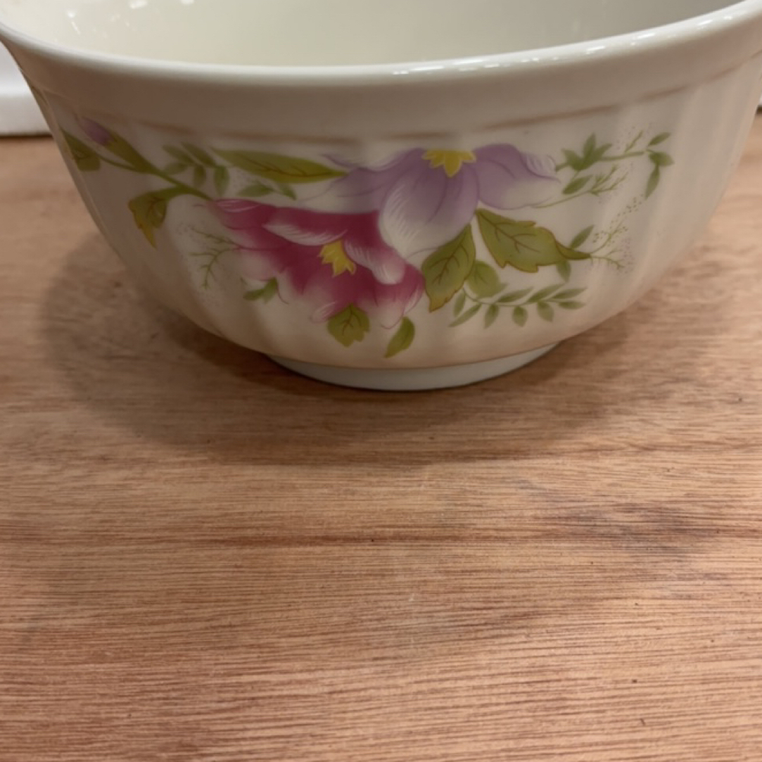 釉中彩面碗17.5cm面碗