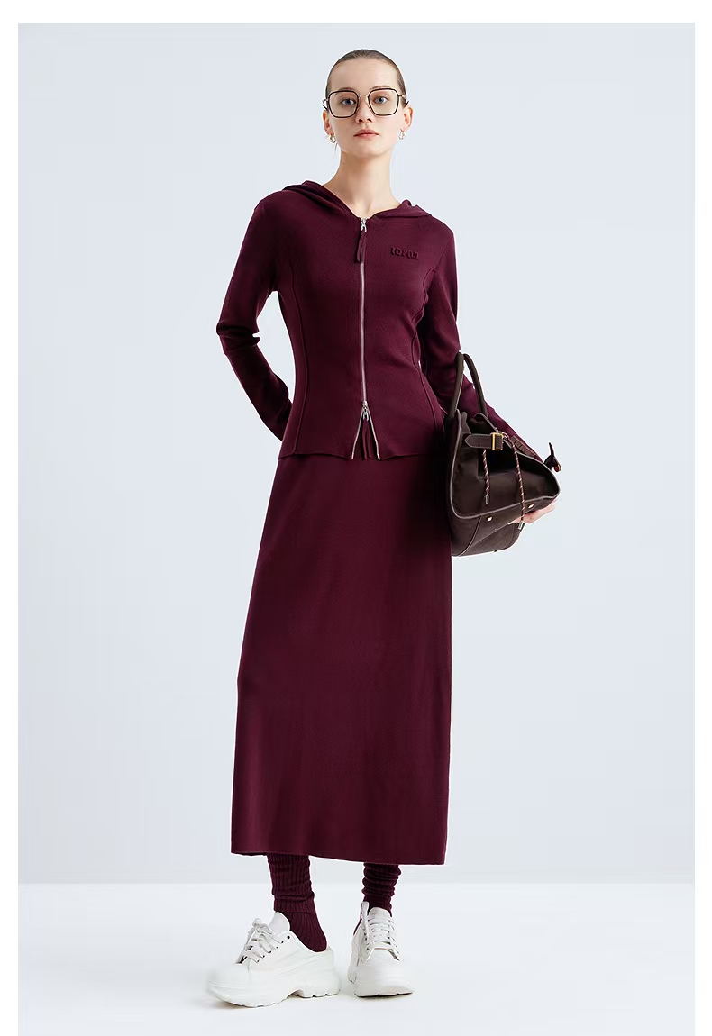 意大利设计师品开襟针织上2F3M35181