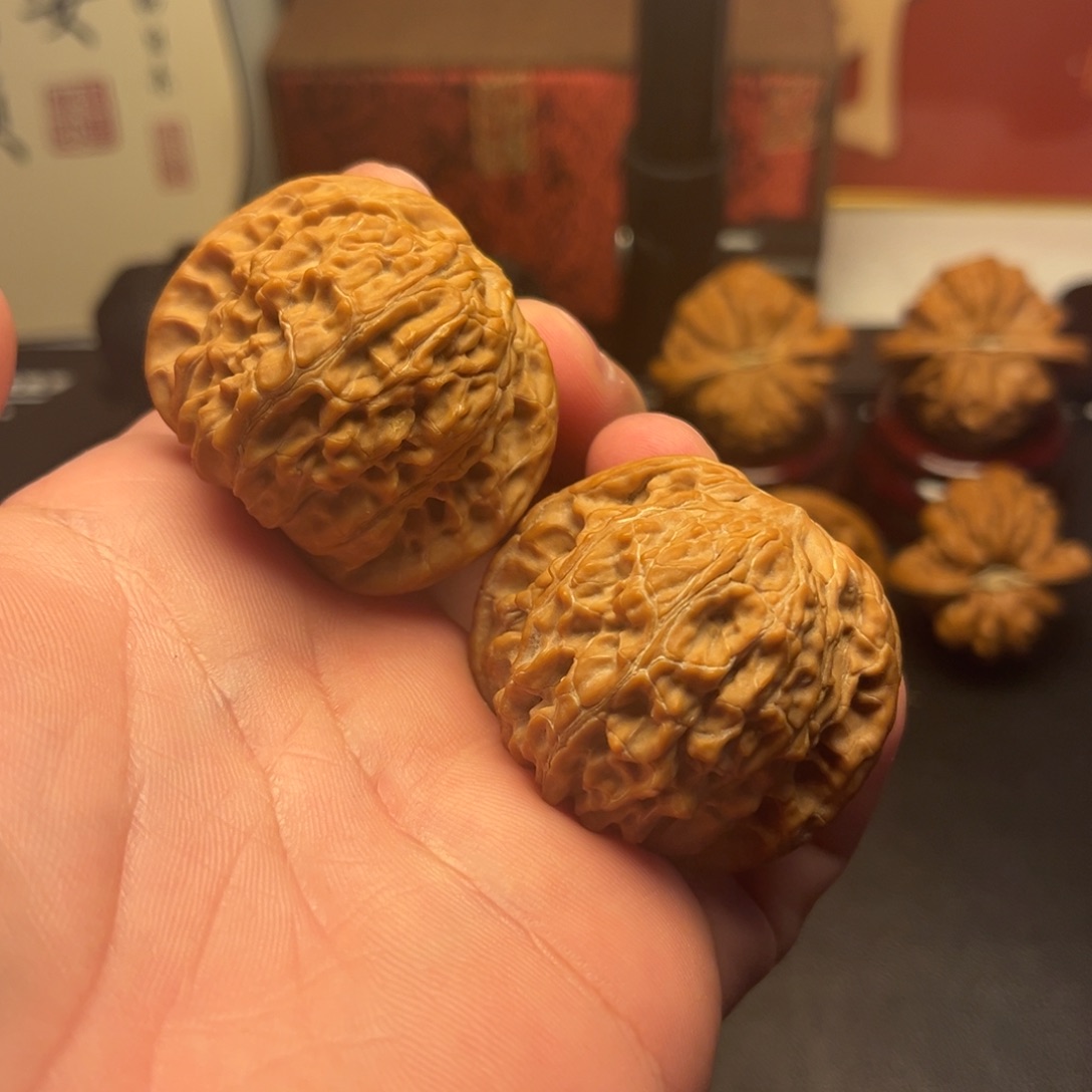 吊坠文玩核桃42磨盘