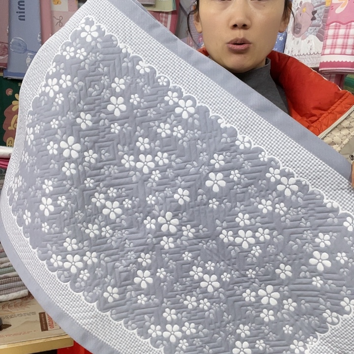棉特价灰色小雪花