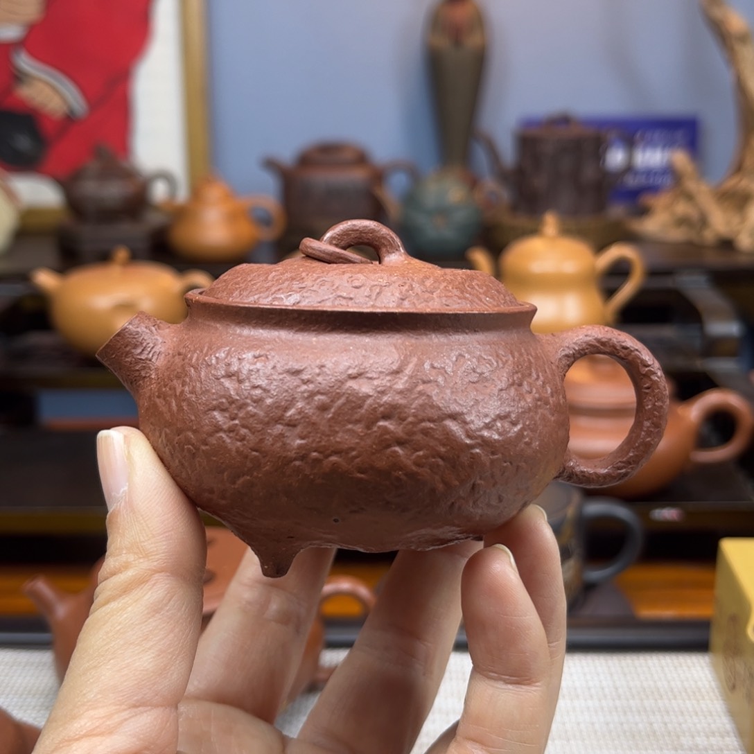 紫砂茶具半手工制作