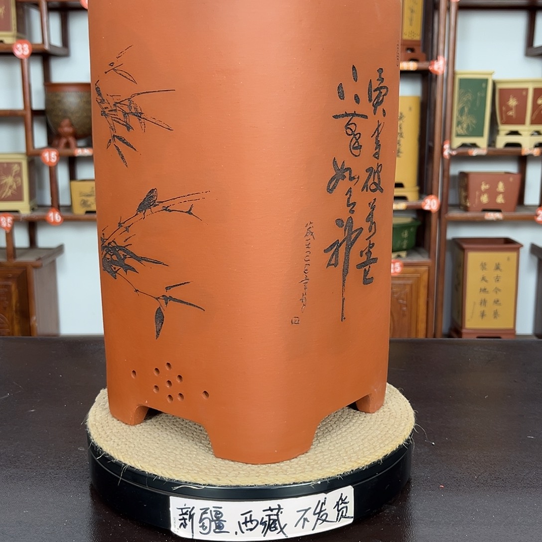 用***7紫砂花盆紫砂花盆