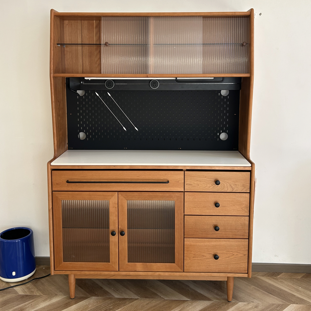 样品微瑕樱桃木餐边柜no退换