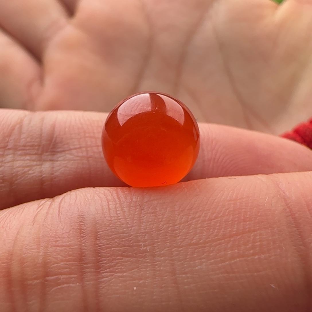 南红玛瑙未镶嵌圆珠10.1