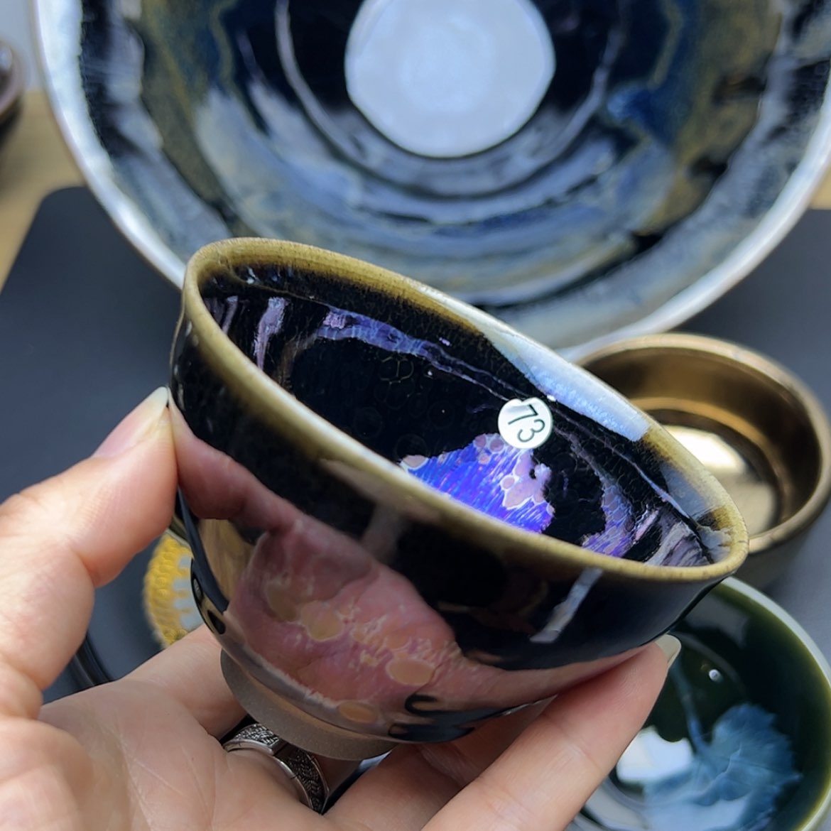 【闪购商品】茶盏建窑建盏主人杯微瑕