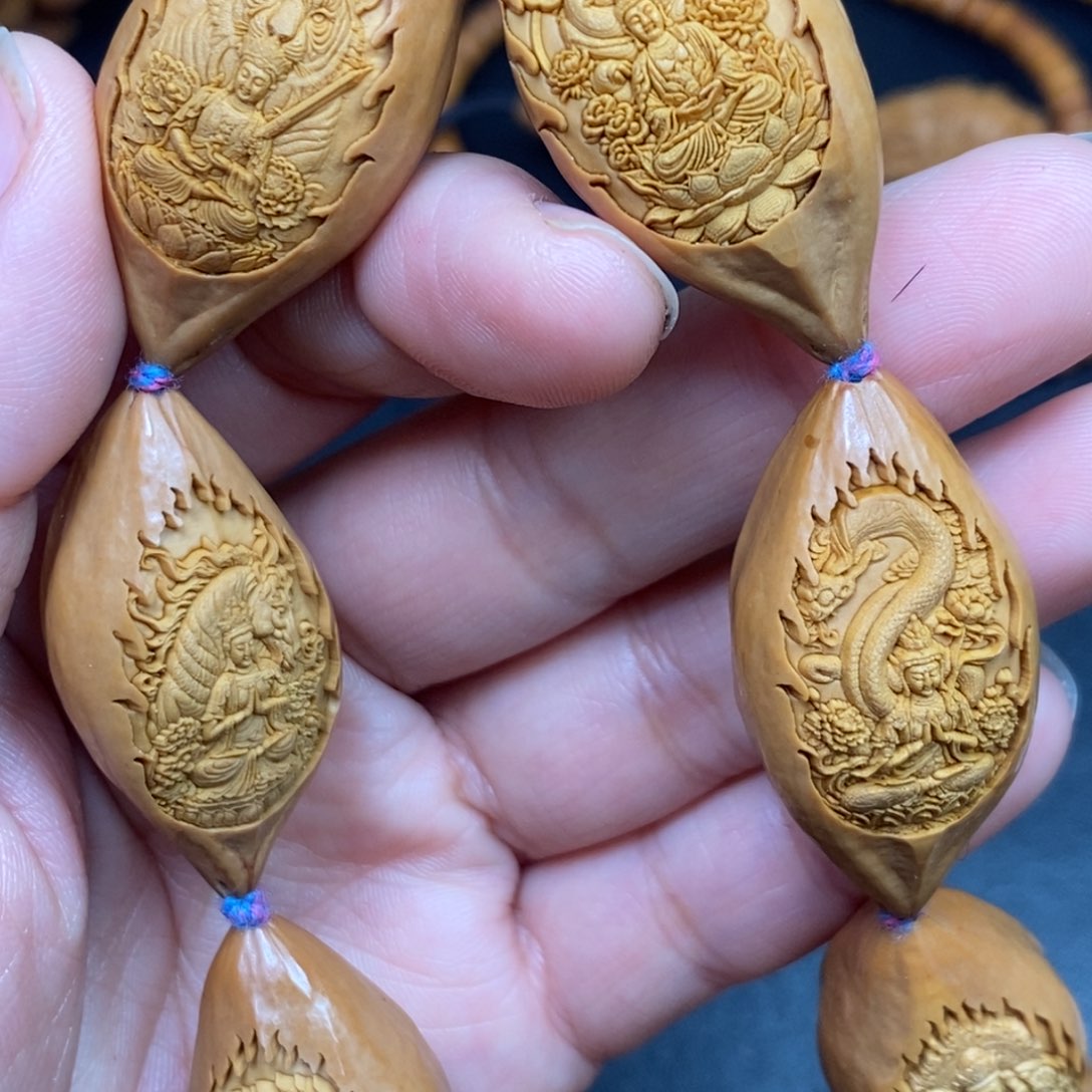 猴头核桃吊坠橄榄核桃