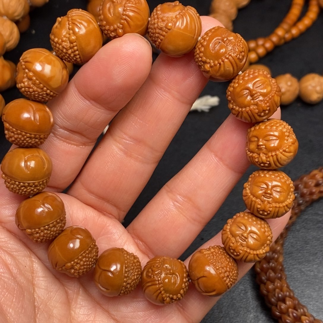 猴头核桃吊坠橄榄猴头