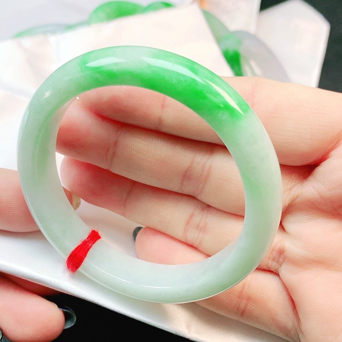 未镶嵌手镯翡翠正圈2921