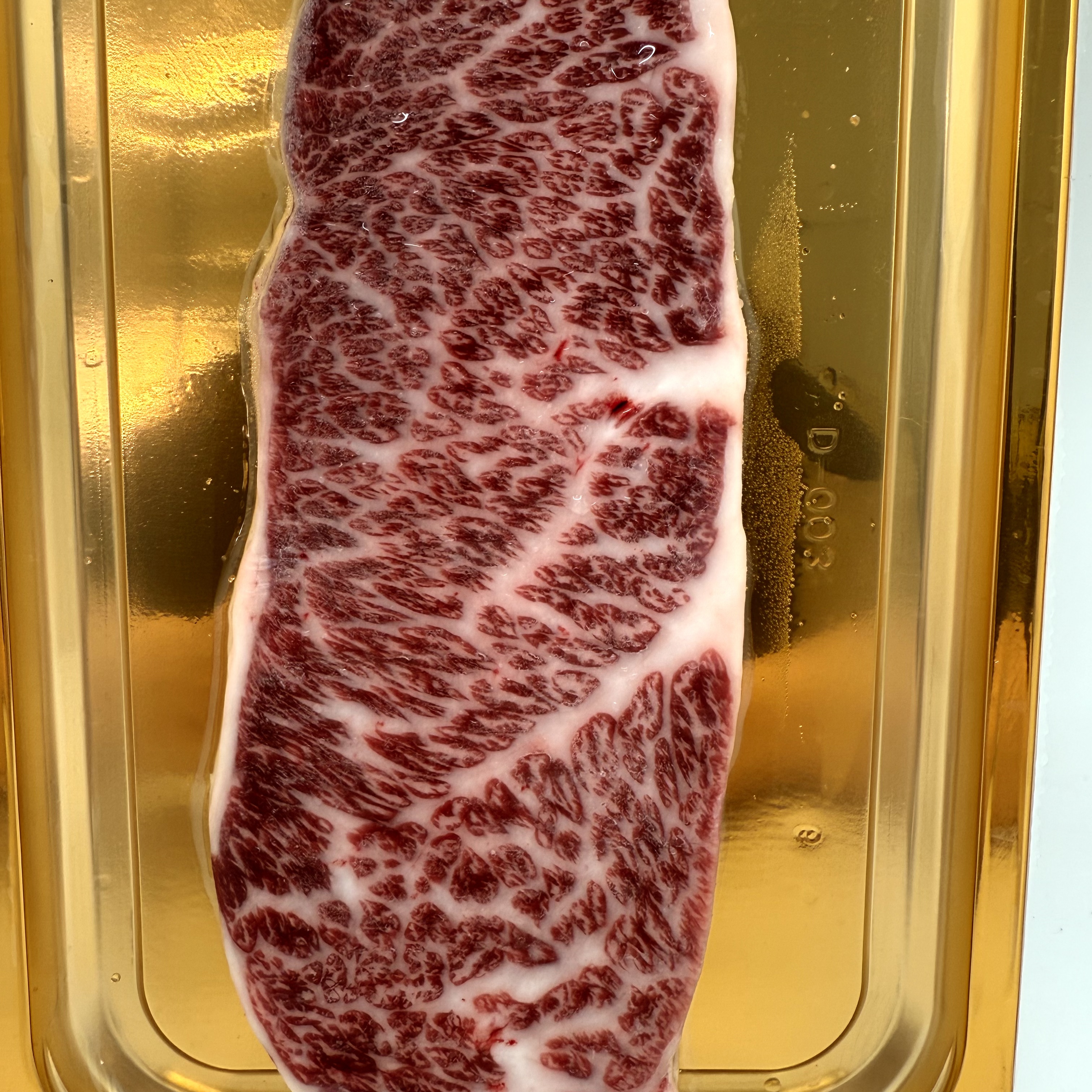 原切牛排龙江和牛方切上脑A4牛排 雪花交错  200g/片