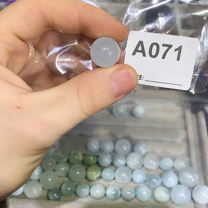 高***嘎水晶珠宝半成品未镶嵌天然水晶A071