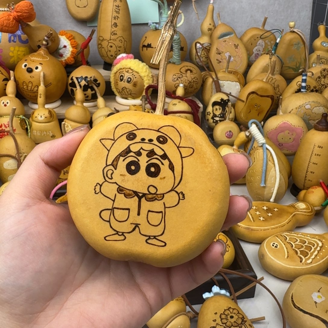 葫芦雕刻工艺品欣赏