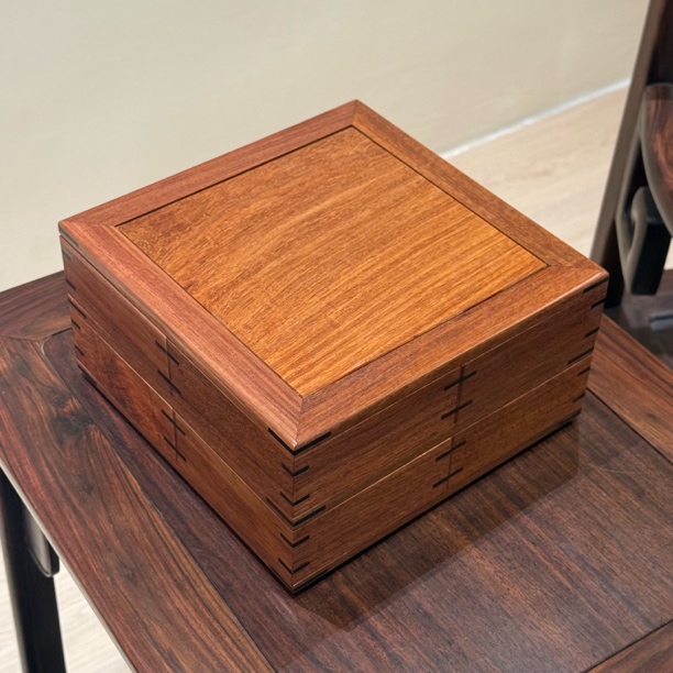 缅甸花梨 转转果盒