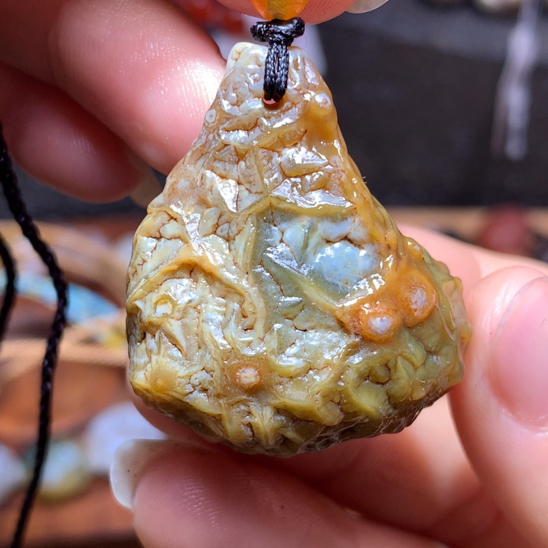 未镶嵌玛瑙/玉髓珠宝半成品