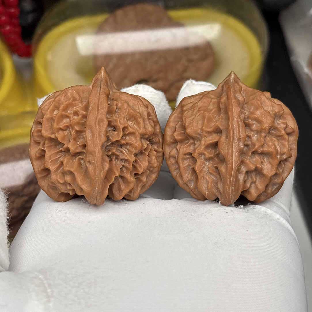 曹大龙，全品白茬，水晶梦幻红皮，边肚39高40