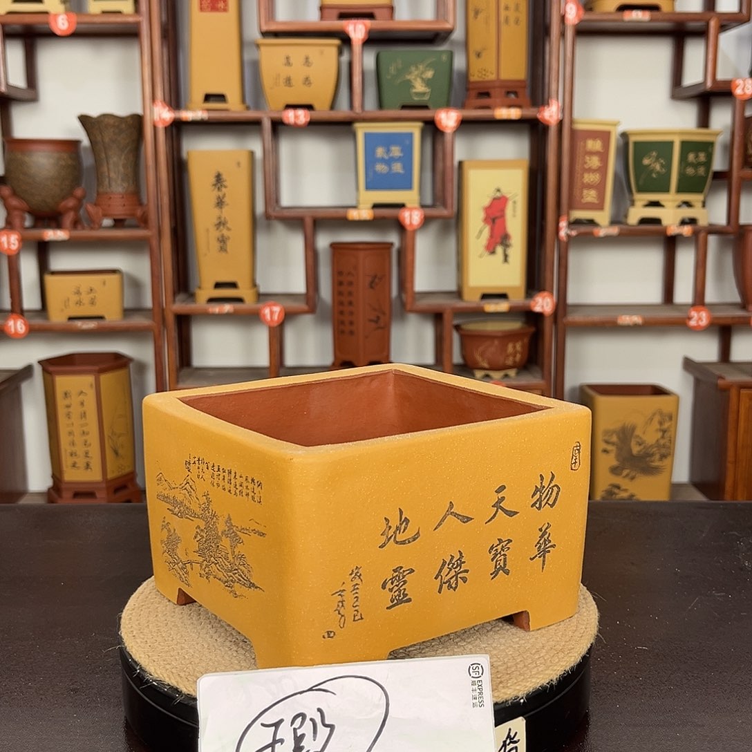 花盆紫砂紫砂花盆