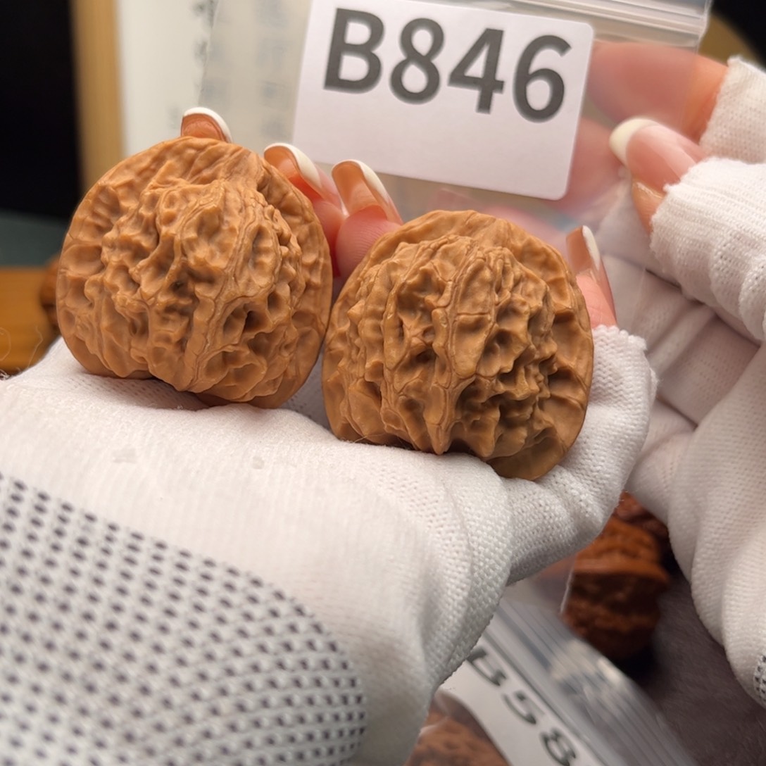 文玩核桃把件39.5天地b 846