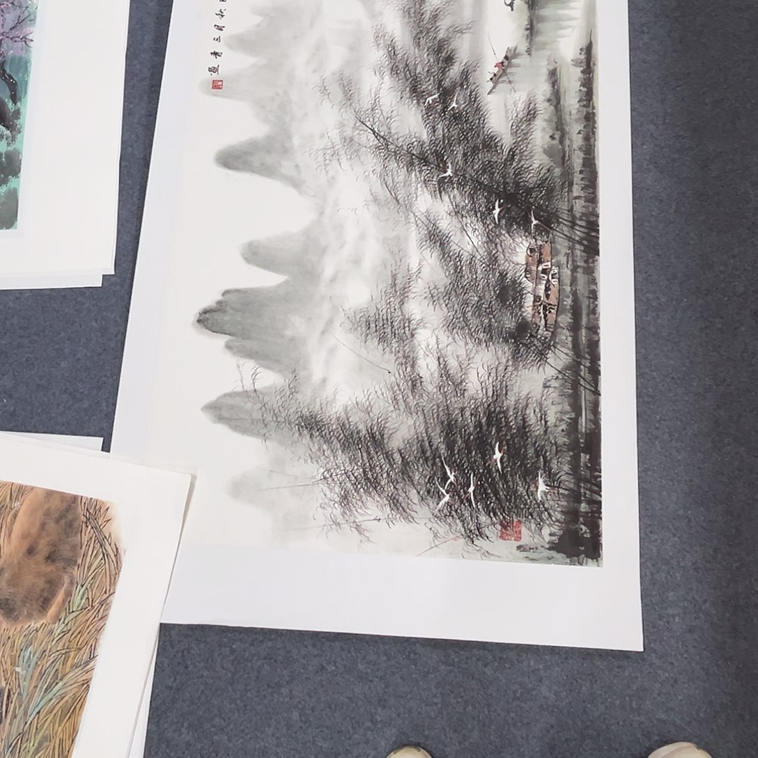 国画精品手绘作品