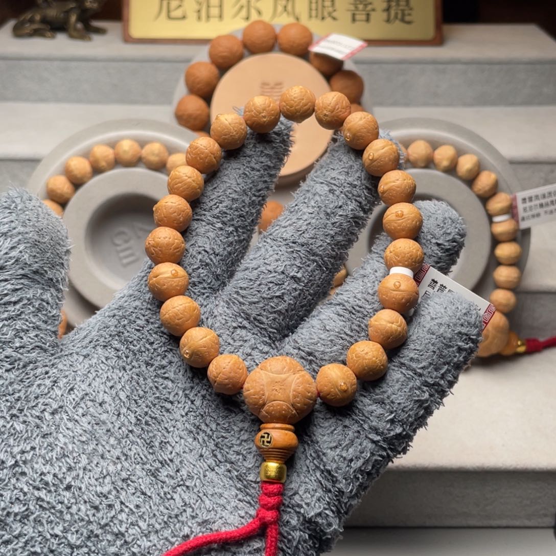 手串凤眼菩提尼泊尔实心籽11.5mm