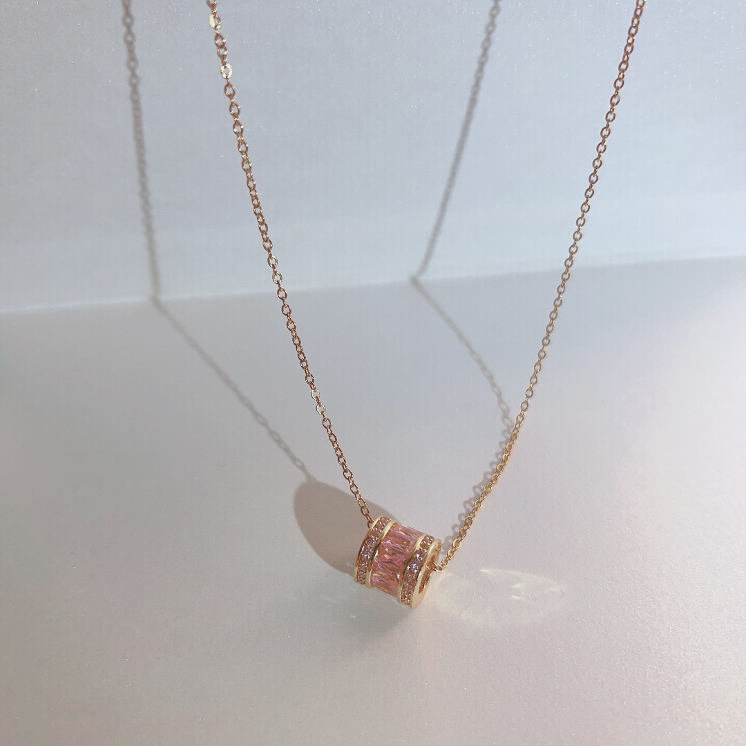 钛钢项链 气质轻奢百搭小众甜美简约小众百搭设计感温柔项链3111