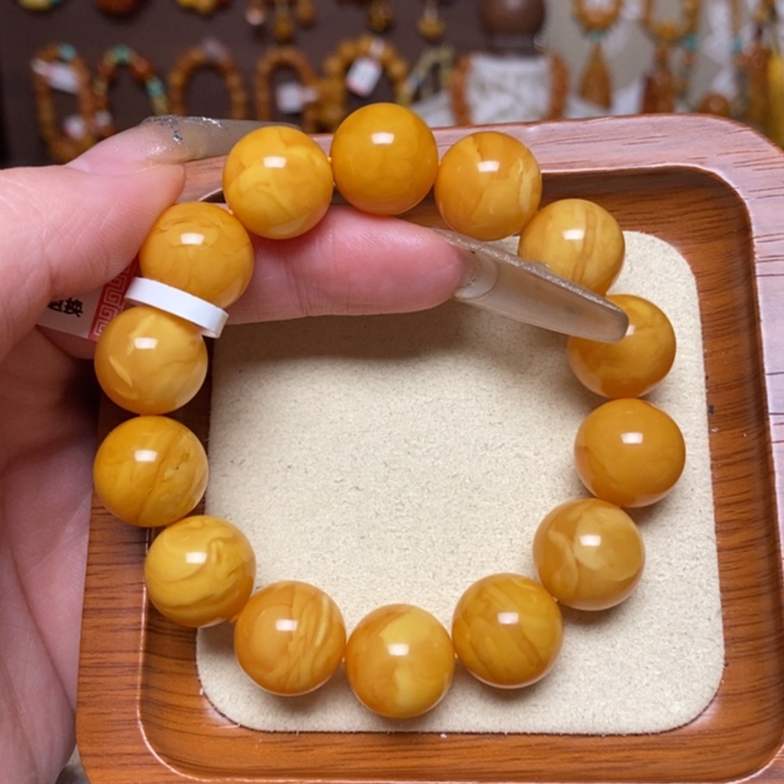 【闪购商品】手链蜜蜡未镶嵌手串