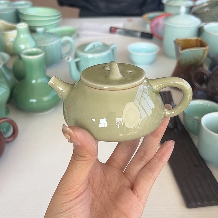 小米茶器龙泉青瓷