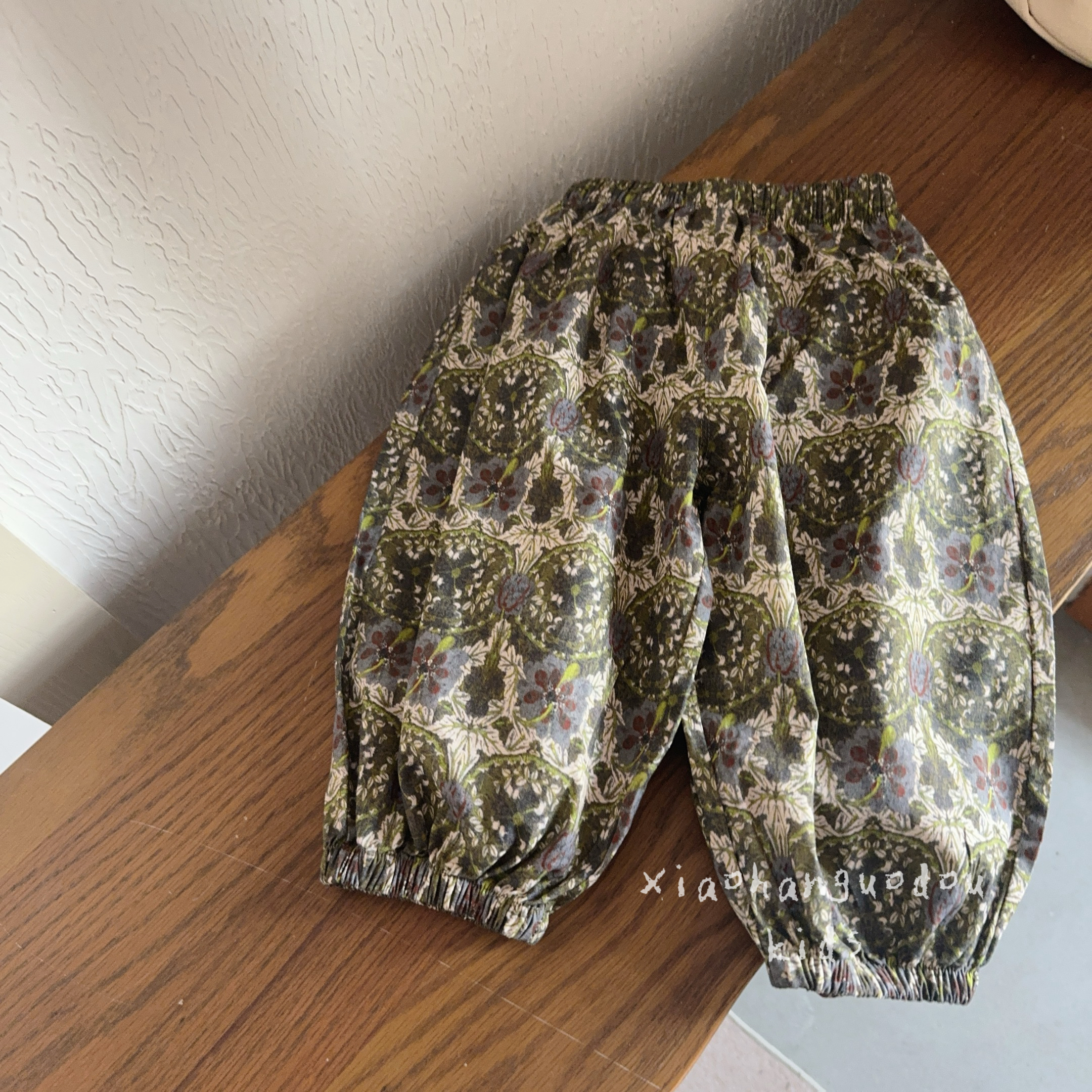 儿童韩版夏款碎花防蚊裤灯笼裤