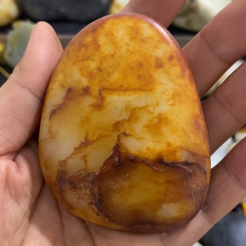 未镶嵌和田玉（糖玉）挂件19