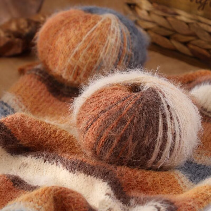 雪宝羊毛混纺中粗毛线