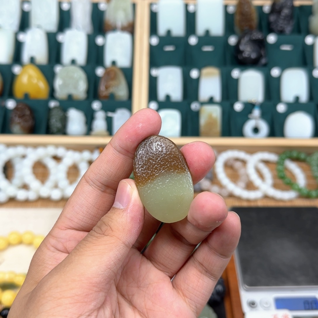 和田玉挂件未镶嵌