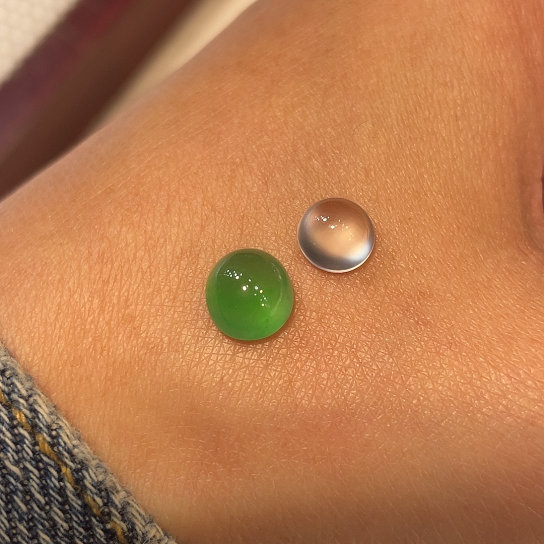 定制翡翠未镶嵌蛋面推荐款