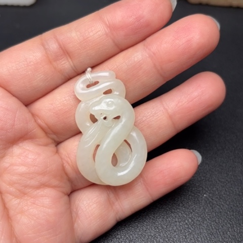 和田玉挂件未镶嵌家**关