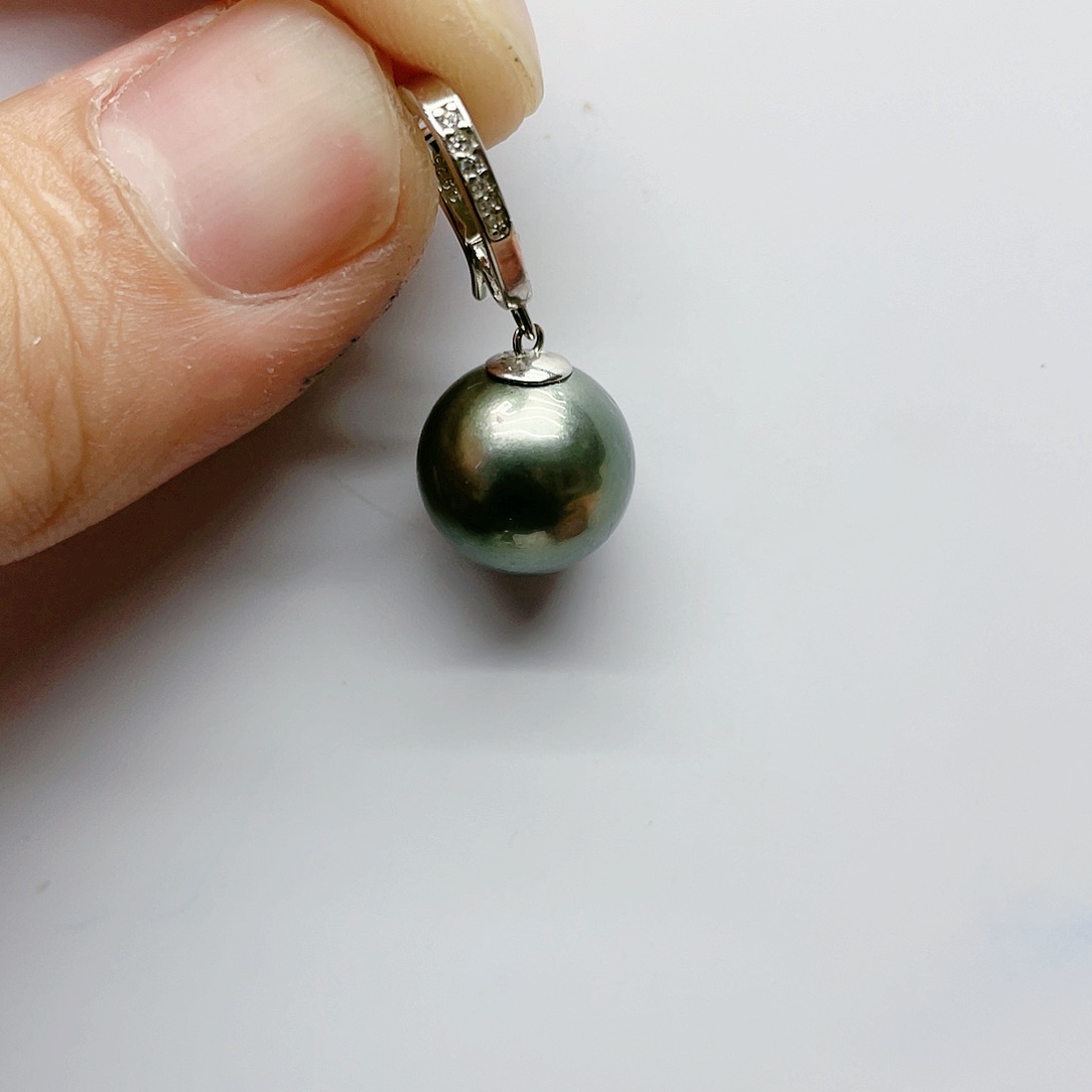 海水珍珠颈饰银S925镶嵌