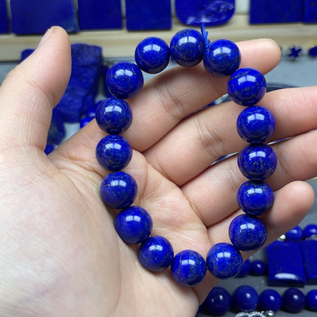 青金石手串12+未镶嵌