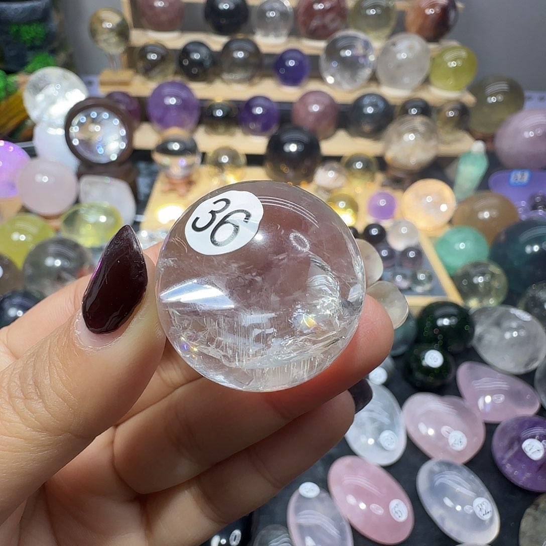 水晶珠宝半成品未镶嵌36