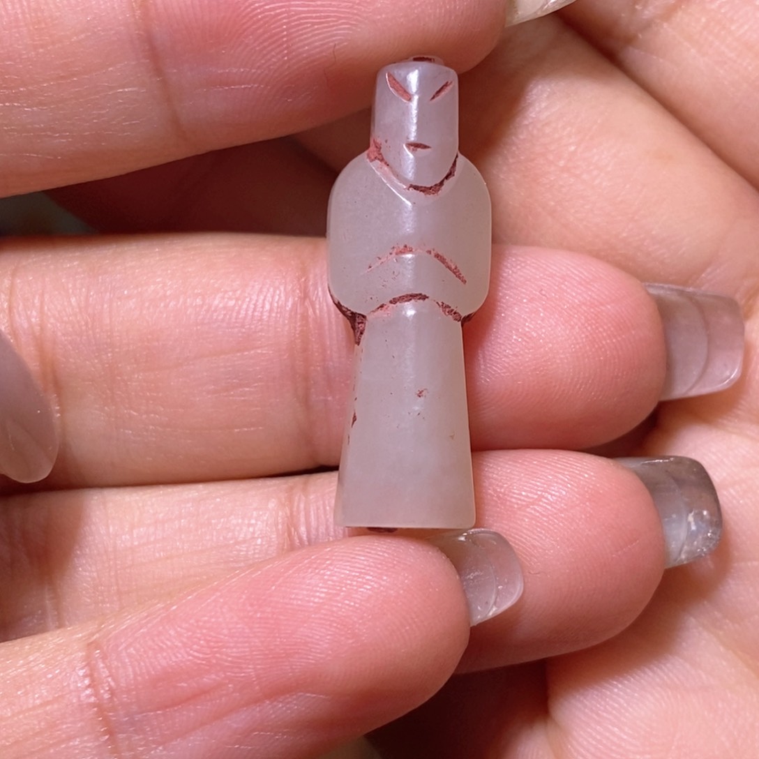 和田玉挂件未镶嵌海*