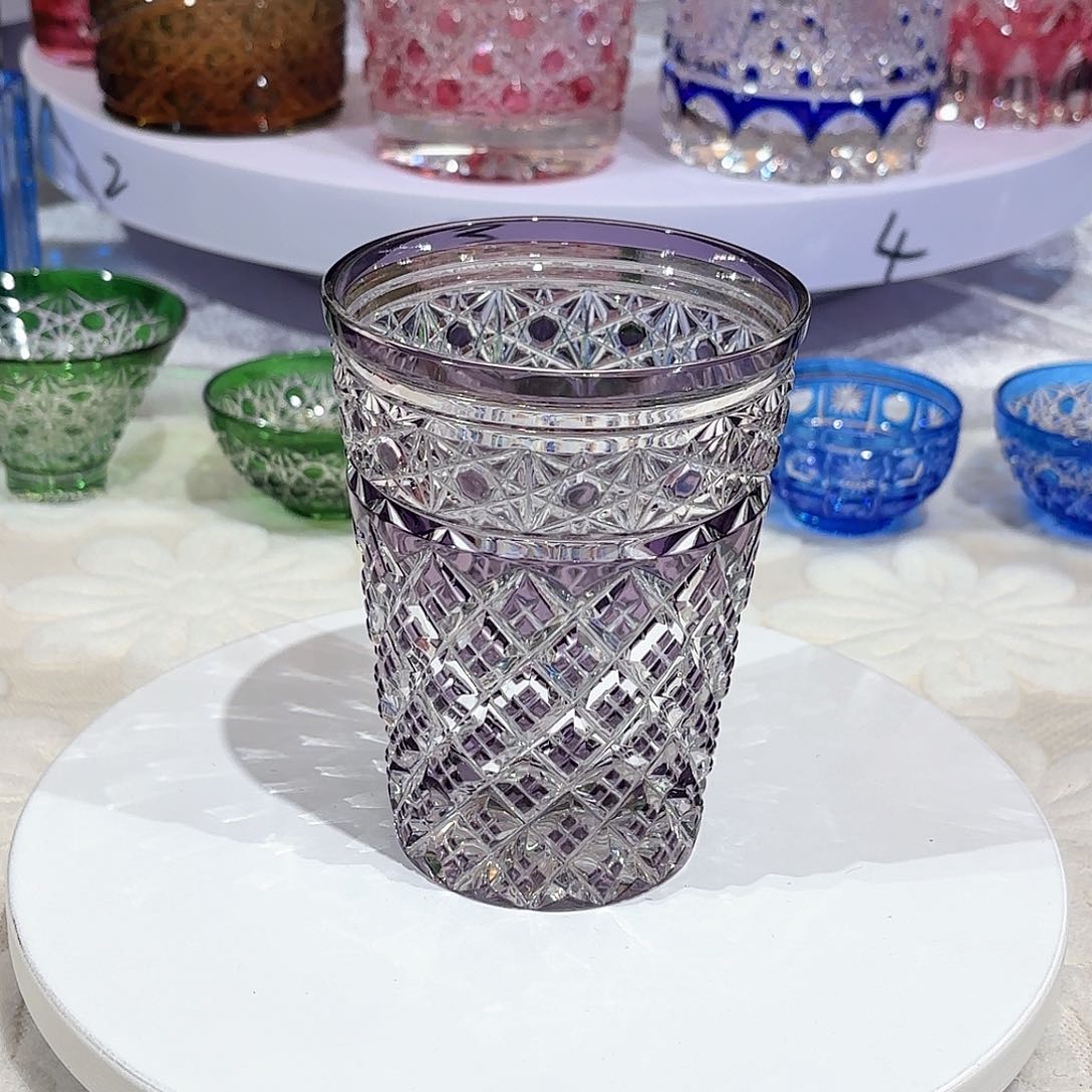 水晶杯水晶花瓶果盘通宝工艺品