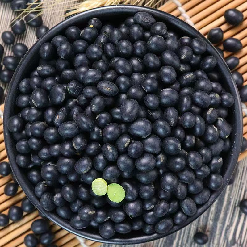 好物甄选【东北.黑龙江】优质绿心黑豆黑皮，手工精选，颗粒饱满圆润