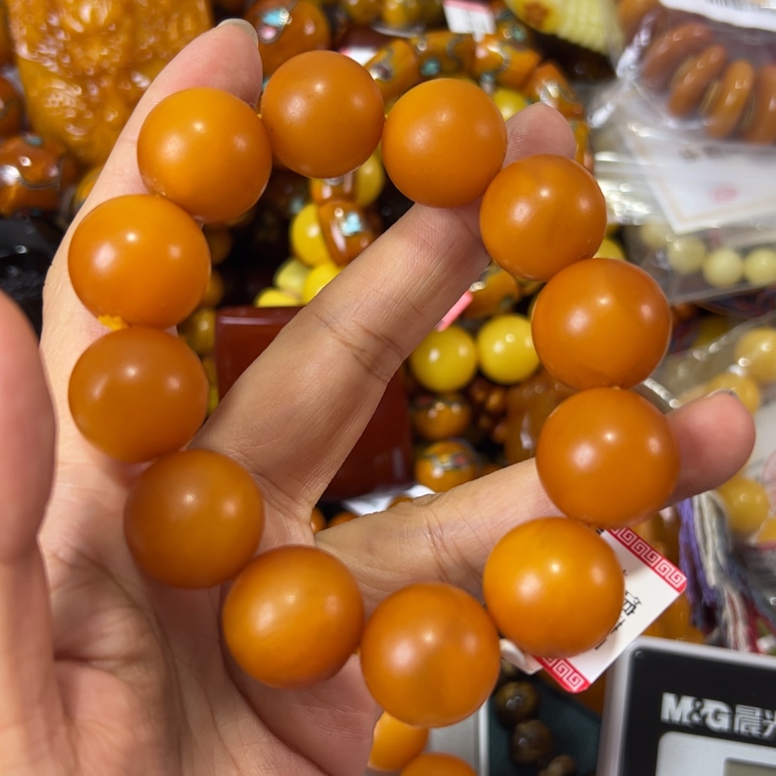 琥珀珠宝奇石未镶嵌7*107