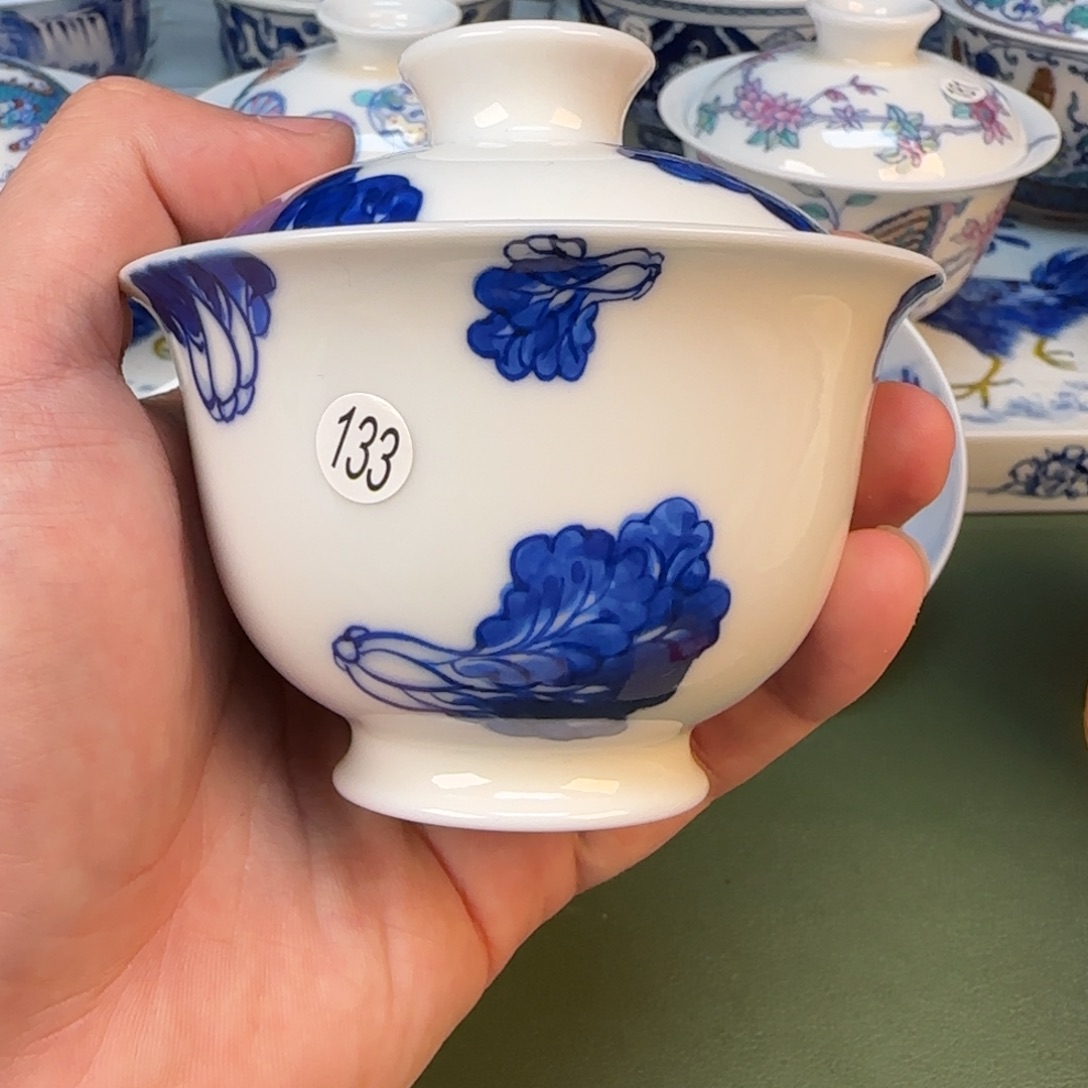 彦祖纯手工手绘茶具133