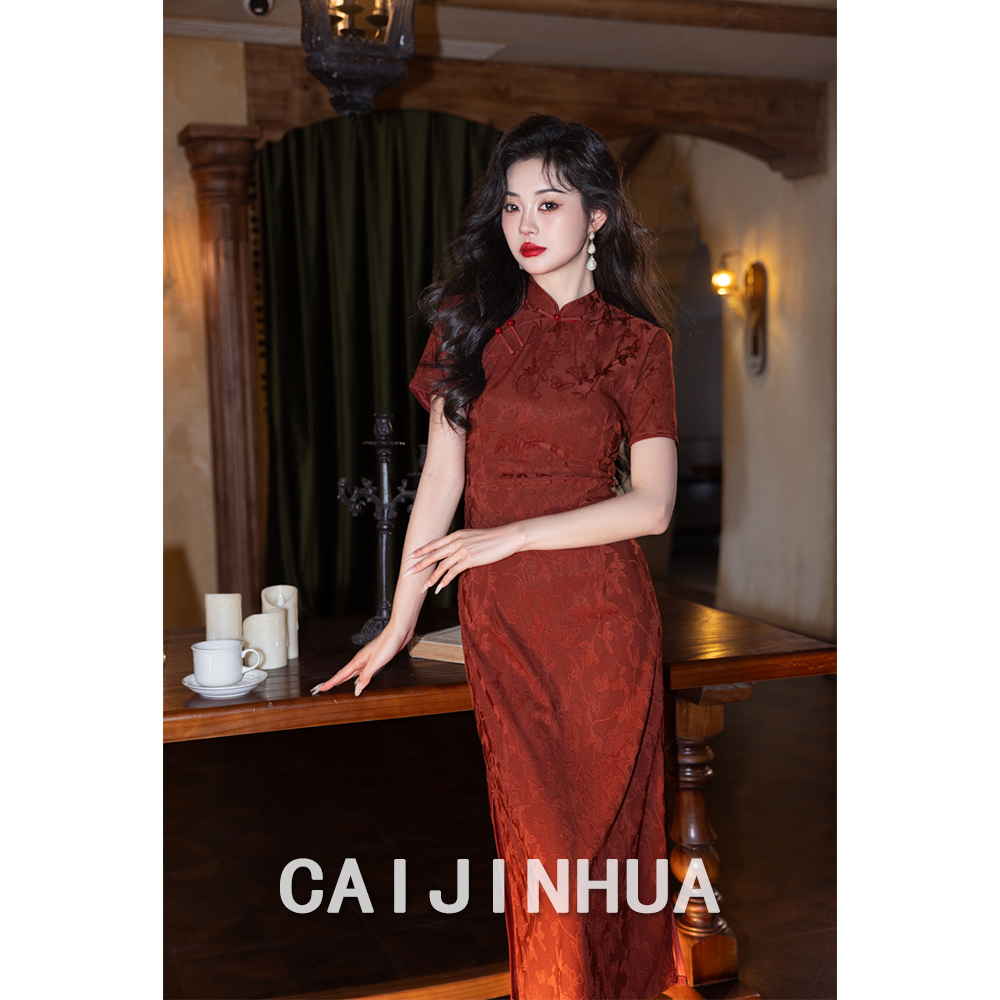 旗袍新中式年轻款改良日常可穿苏州中国风女装连衣裙显瘦夏秋新款