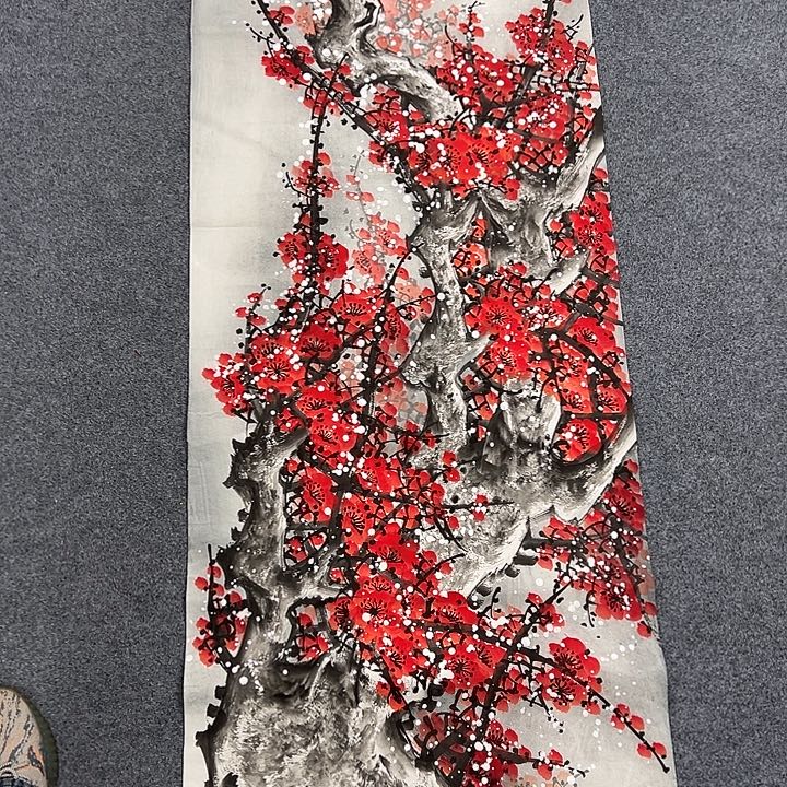 国画我们一起加油努力