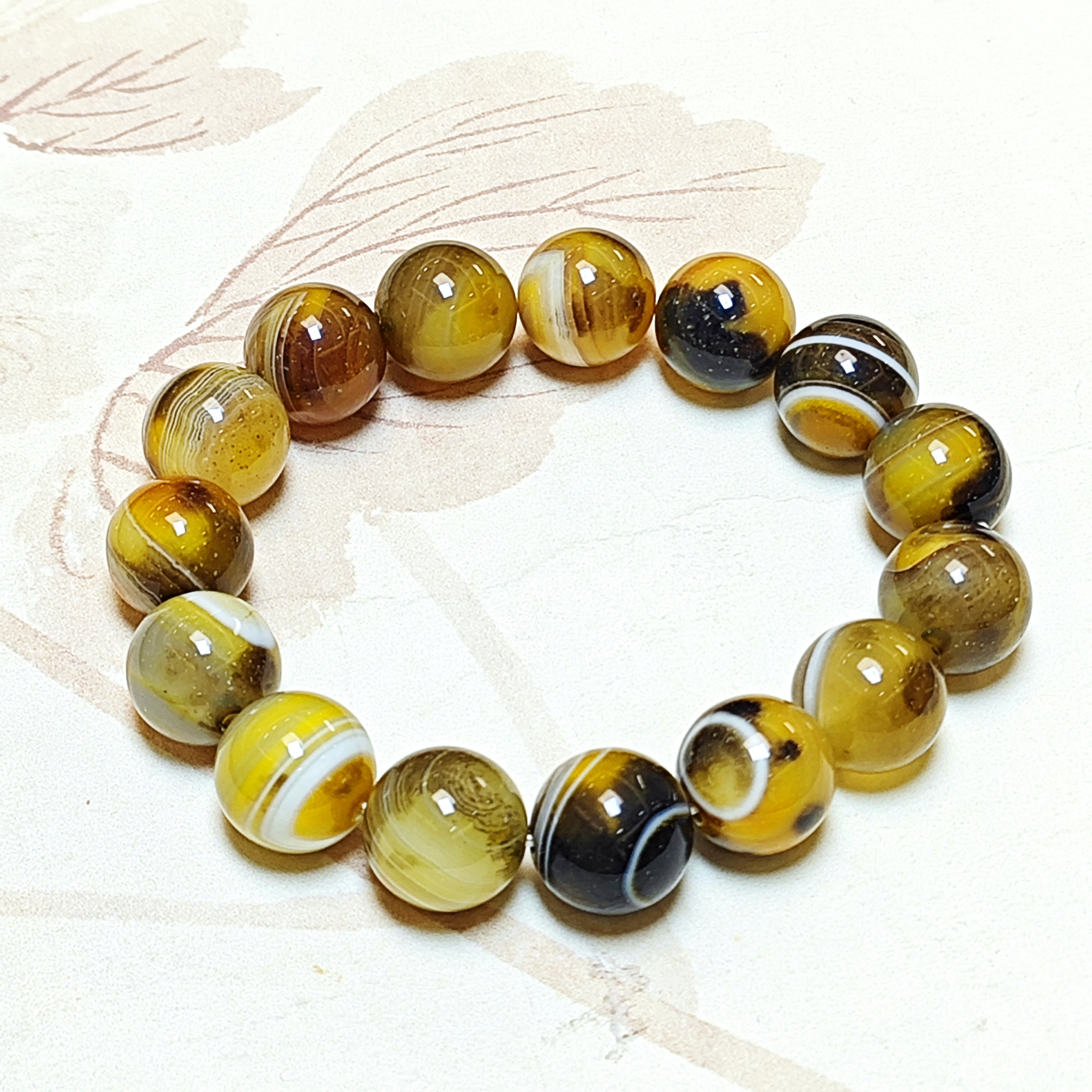 原矿凤凰石手串16(多样性发)